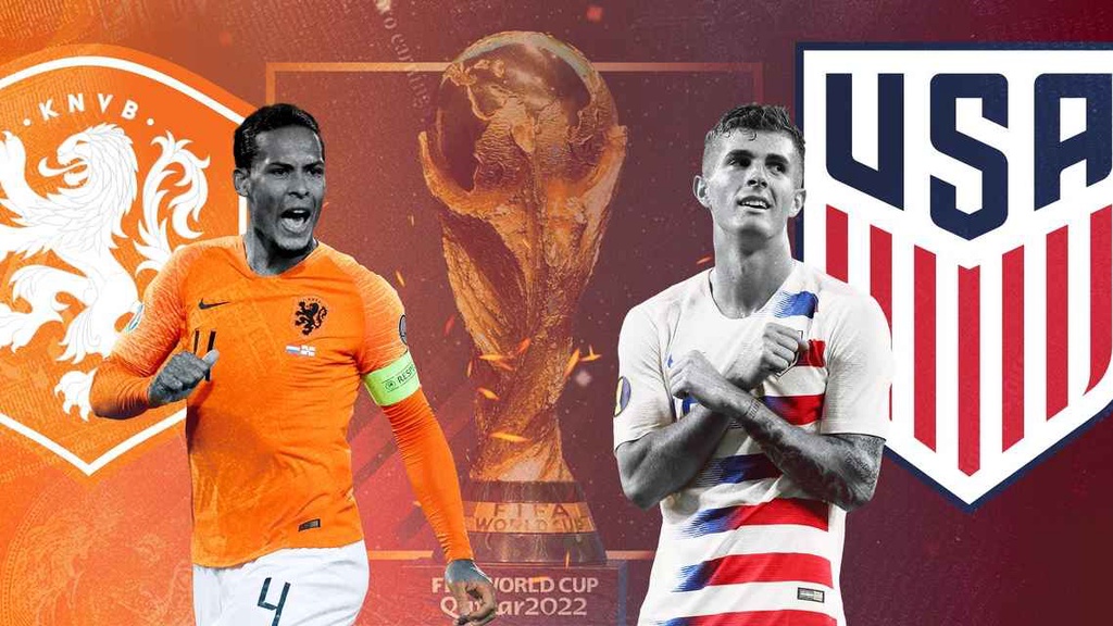 Nhận định, soi kèo Hà Lan vs Mỹ lúc 22h ngày 3/12, vòng loại trực tiếp World Cup 2022