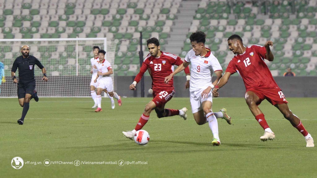 U23 Việt Nam nhận thất bại thứ 2 tại giải U23 Doha Cup bởi vấn đề chiều cao