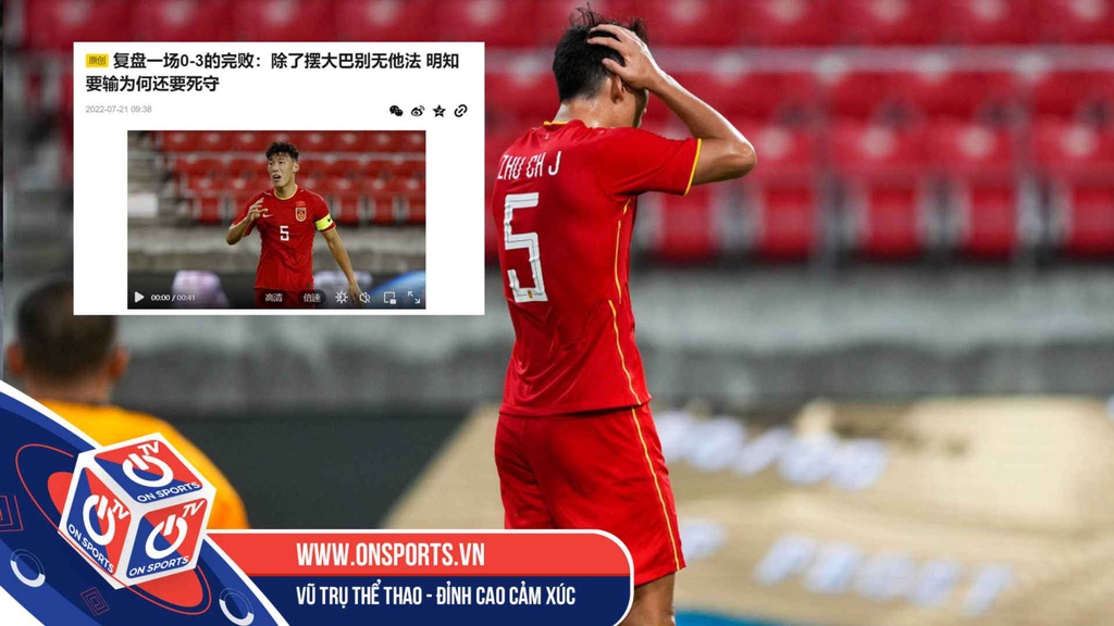 ĐT Trung Quốc bị chỉ trích nặng nề sau trận thua đậm đội B Hàn Quốc tại cúp Đông Á