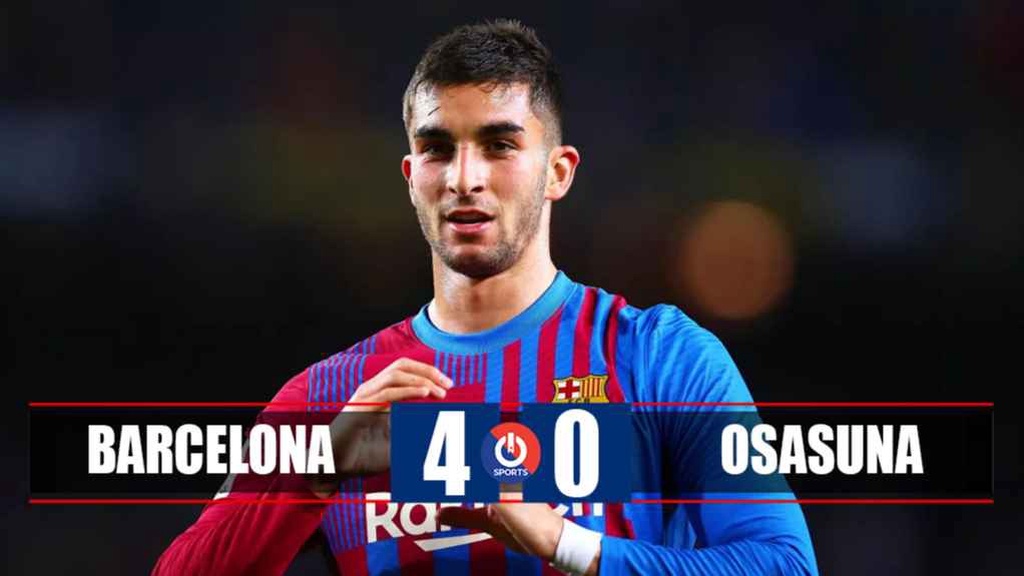 Video Highlight Barcelona vs Osasuna, La Liga hôm nay