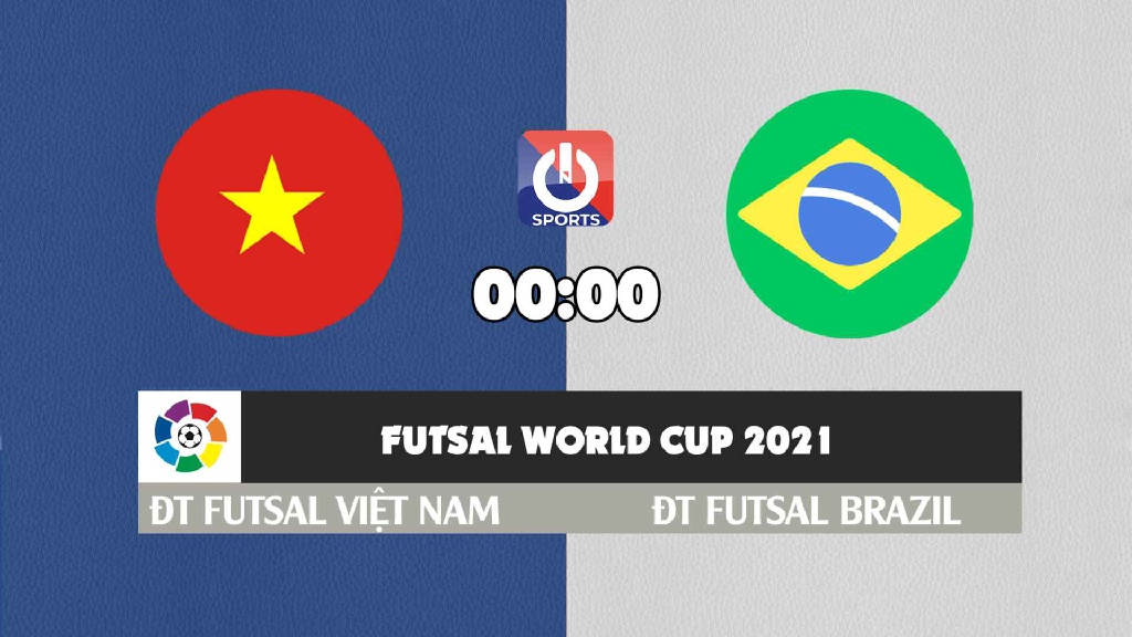 Nhận định trận ĐT futsal Việt Nam vs Brazil, 00h00 ngày 14/9 