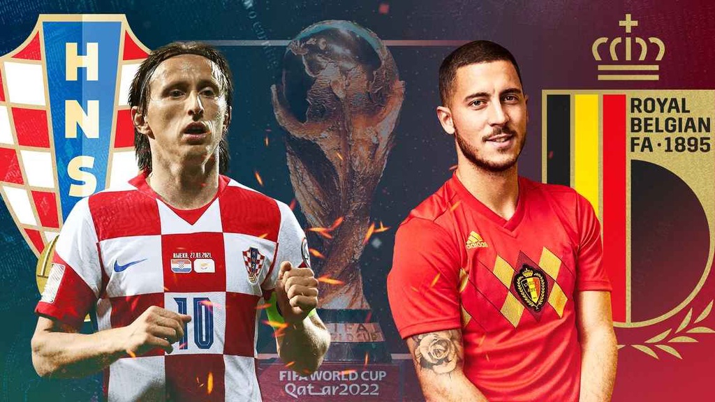 Nhận định, soi kèo Croatia vs Bỉ lúc 22h ngày 1/12 bảng F World Cup 2022