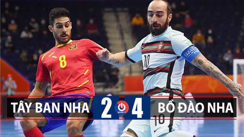 Video Highlight Tây Ban Nha 2-4 Bồ Đào Nha, Futsal World Cup 2021 