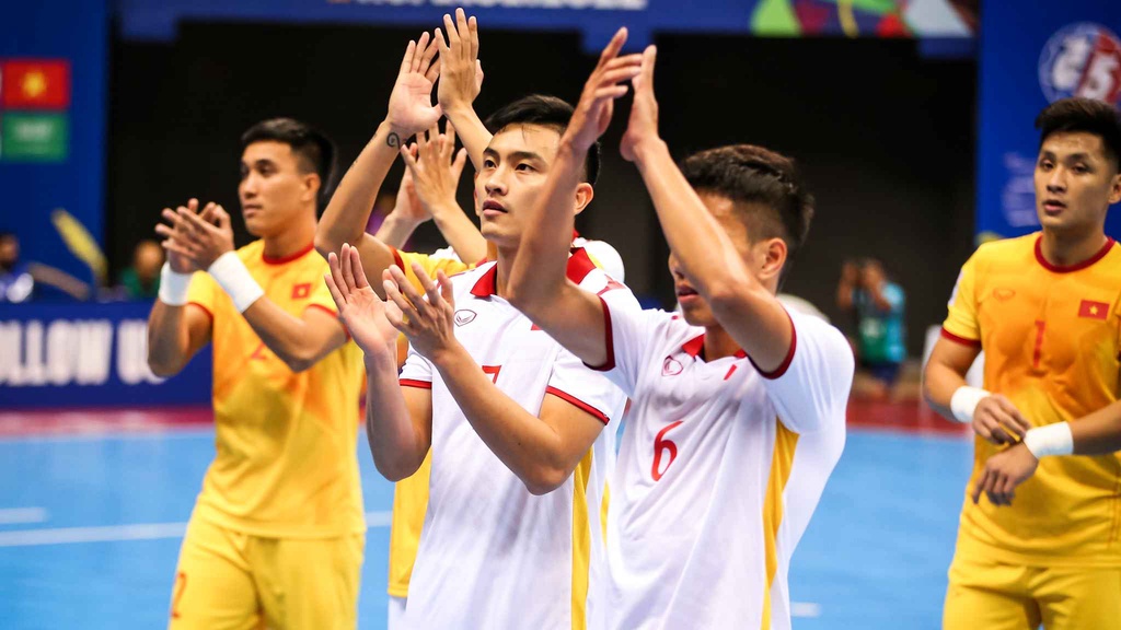 ĐT futsal Việt Nam nhận "doping" tinh thần trước thềm đại chiến với Iran