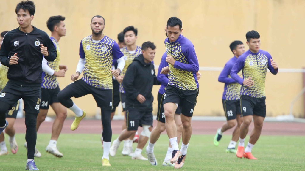 Hà Nội FC "xông đất" sân Hàng Đẫy, không lo lắng về ngoại binh trước thềm Siêu Cúp QG