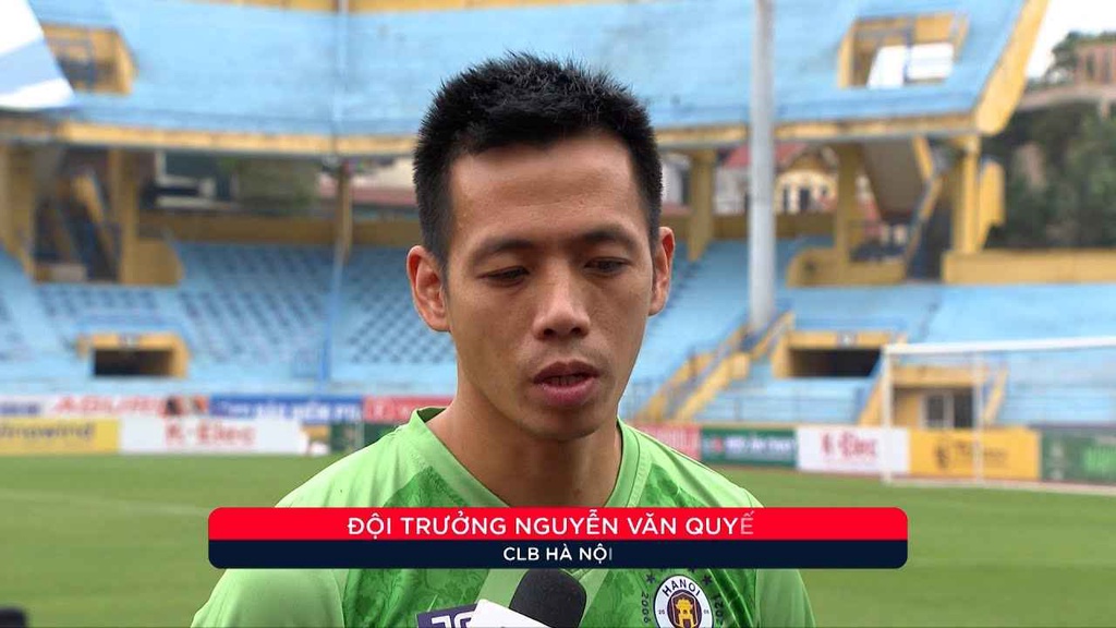 Văn Quyết mong muốn khán giả đến kín sân ủng hộ Hà Nội FC