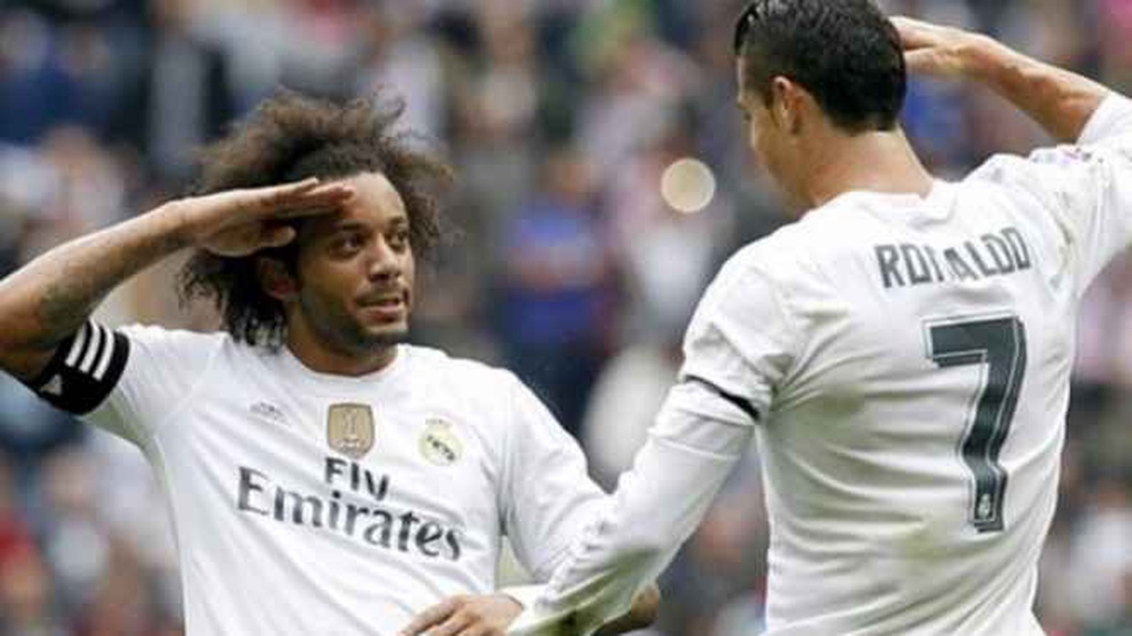 Ronaldo bị Marcelo vượt mặt tại Real Madrid