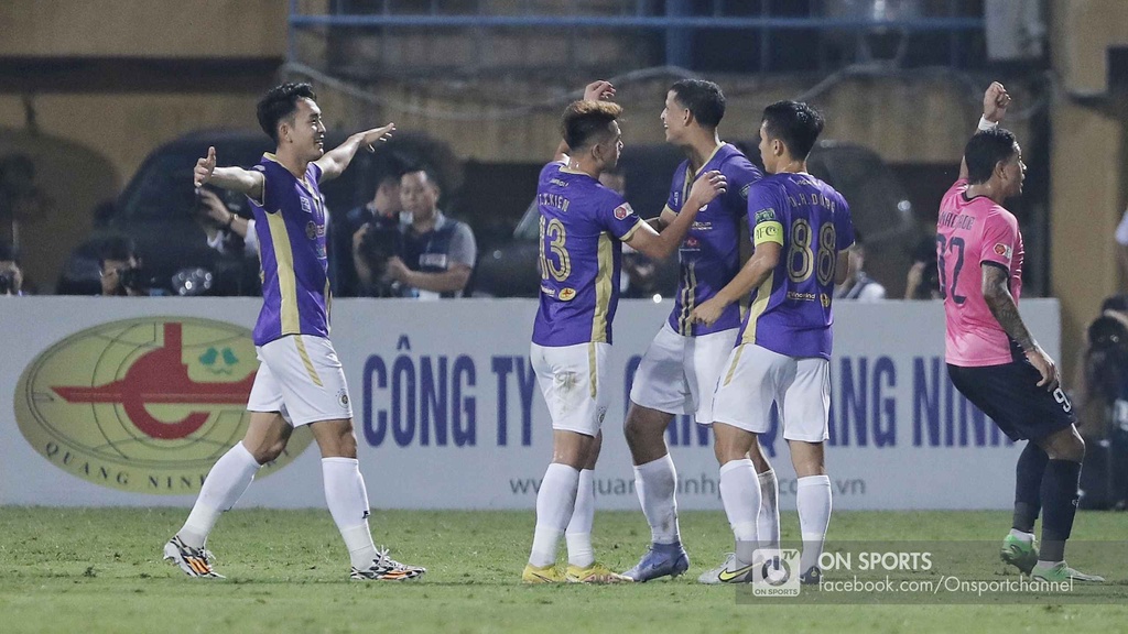 Đánh bại Hà Tĩnh trên sân nhà, Hà Nội chính thức vô địch V.League 2022