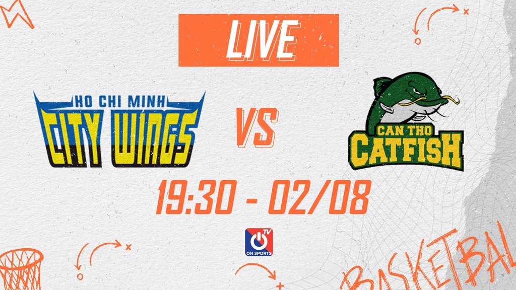 Link trực tiếp Ho Chi Minh City Wings vs Can Tho Catfish lúc 19h30 ngày 2/8, giải VBA 2022