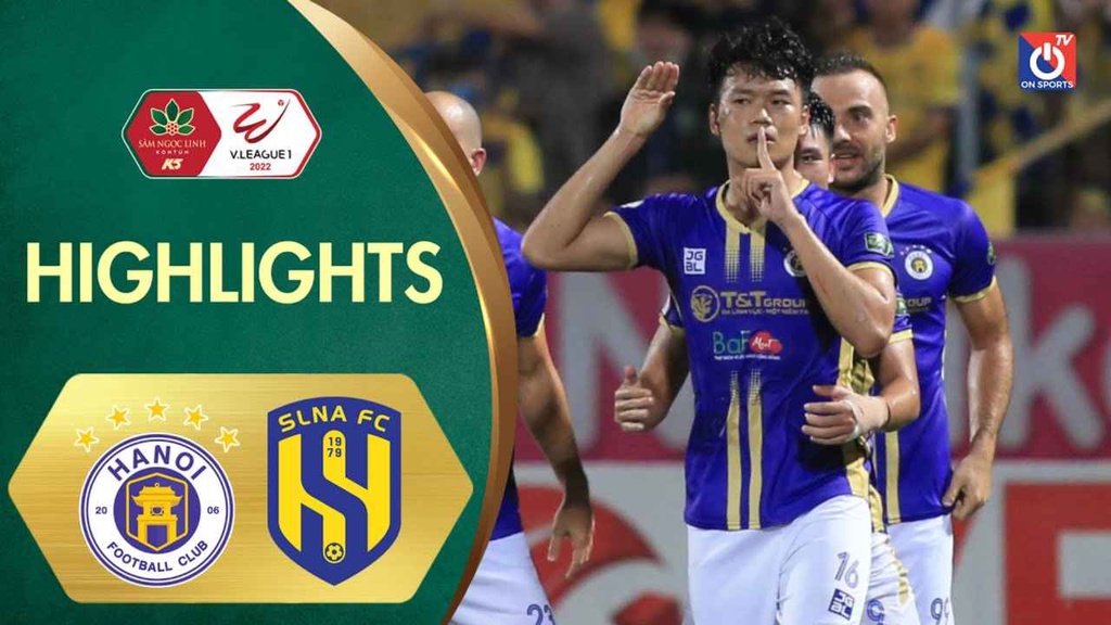 Highlights Hà Nội FC - SLNA | Thẻ đỏ thay đổi cục diện, Hà Nội FC lội ngược dòng thành công