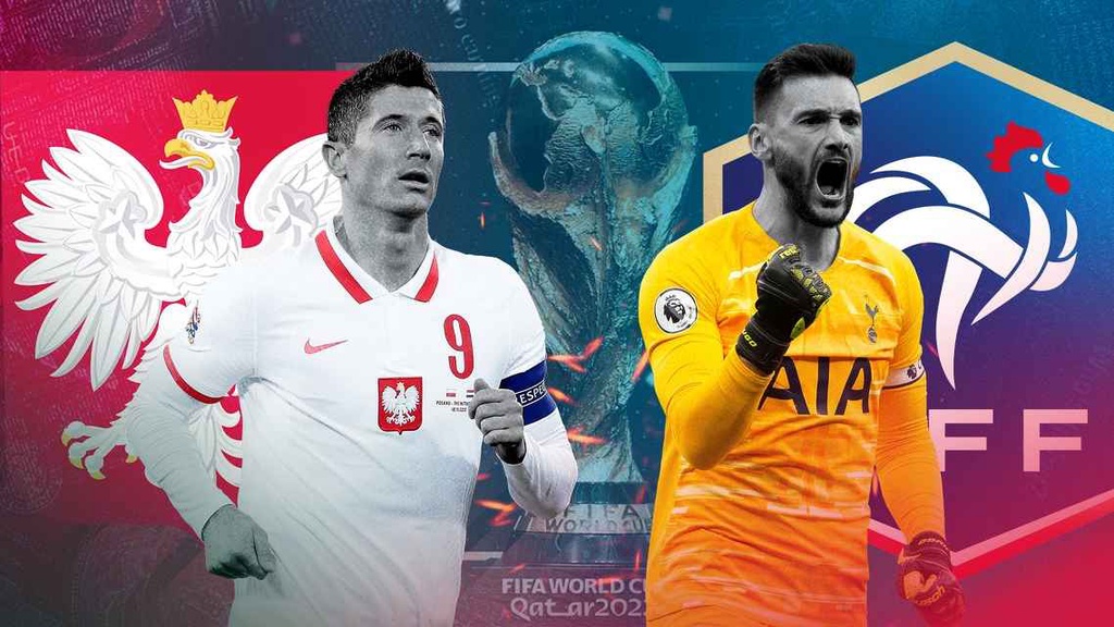 Nhận định, soi kèo Pháp vs Ba Lan lúc 22h ngày 4/12, vòng loại trực tiếp World Cup 2022