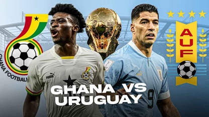 Nhận định, soi kèo Ghana vs Uruguay lúc 22h ngày 2/12 bảng H World Cup 2022