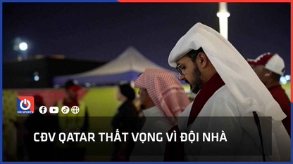 CĐV Qatar thất vọng trước trận thua thứ 2 của nước nhà