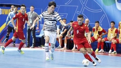 Thi đấu cực hay, ĐT futsal Việt Nam giành chiến thắng tưng bừng trước Hàn Quốc
