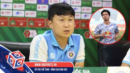 HLV Chun Jae-ho: "Có Công Phượng trên sân, Hà Nội FC vẫn có thể thắng"