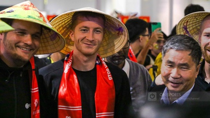 "Hoàng tử nước Đức" Marco Reus đặt chân tới Hà Nội, sẵn sàng đối đầu với đội tuyển Việt Nam