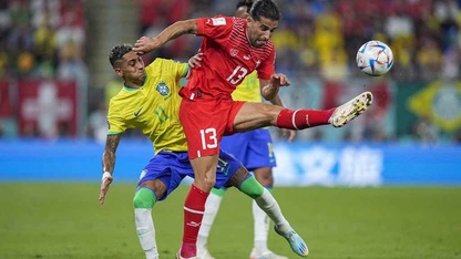 Brazil 1-0 Thụy Sĩ: Casemiro lập siêu phẩm