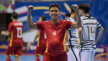 BXH giải futsal châu Á 2022: Việt Nam vượt qua Nhật Bản, đứng đầu bảng