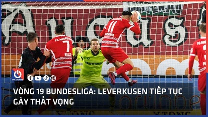 Vòng 19 Bundesliga: Leverkusen tiếp tục gây thất vọng