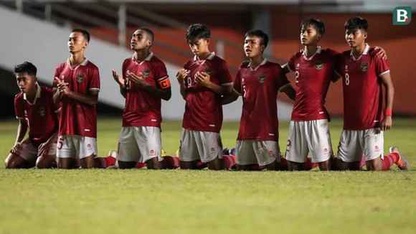 Nén đau thương, U17 Indonesia giành chiến thắng không tưởng trước đối thủ