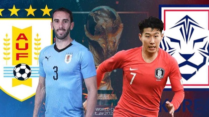 Nhận định, soi kèo Uruguay vs Hàn Quốc lúc 20h ngày 24/11 bảng H World Cup 2022