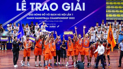 Chung kết giải bóng rổ HBC 2022: 3F Galaxy và Fudo giành chức vô địch đầy cảm xúc