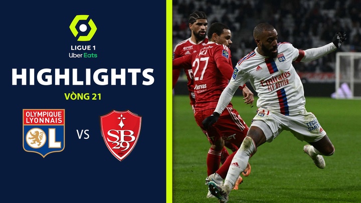 Vòng 21 - Lyon vs Brest
