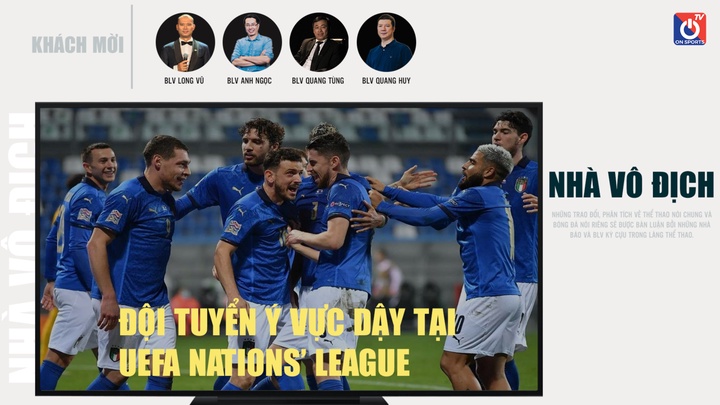 Đội Tuyển Ý Vực Dậy Tại UEFA Nations League - Nhà Vô Địch