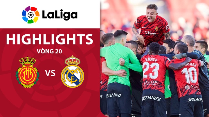 Vòng 20 - Mallorca vs Real Madrid