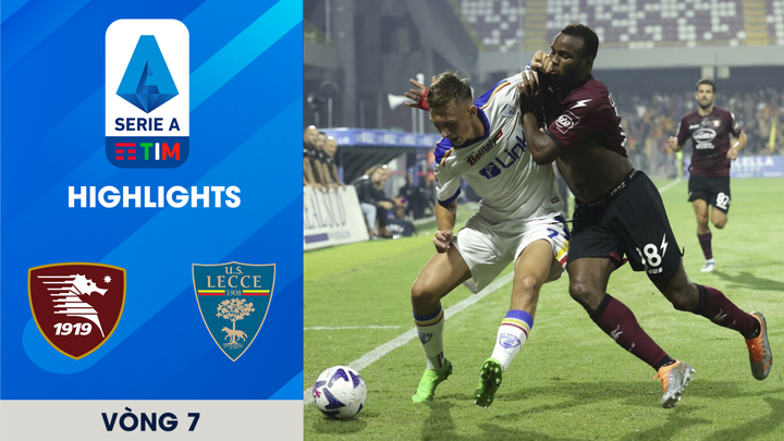 Highlights - Serie A 2022-23 - Vòng 7 - Salernitana vs Lecce