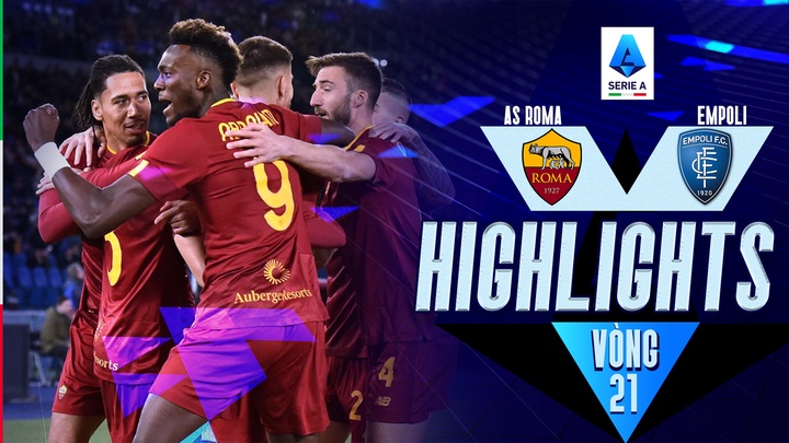 Vòng 21 - AS Roma vs Empoli