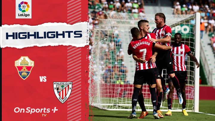 Vòng 5 - Elche vs Athletic Bilbao
