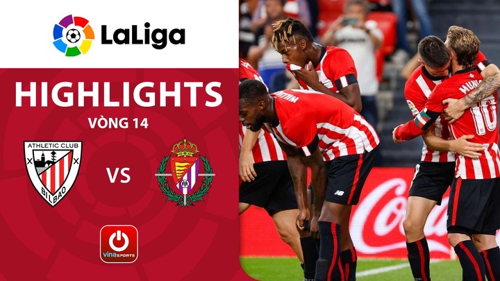 Vòng 14 - Athletic Bilbao vs Real Valladolid