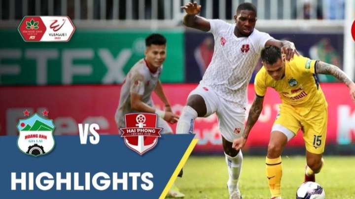 Highlights - V.League 2022 - Vòng 13 - Hoàng Anh Gia Lai - Hải Phòng