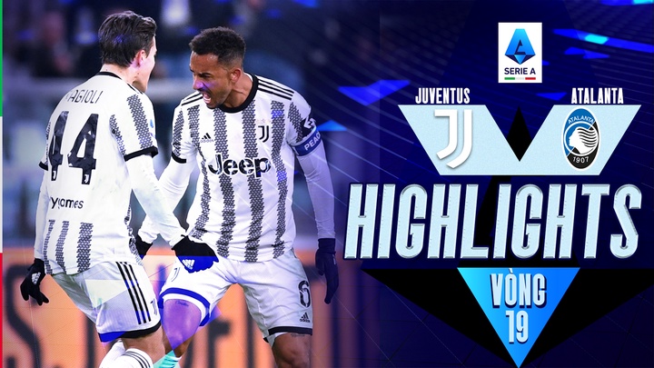 Vòng 19 - Juventus vs Atalanta