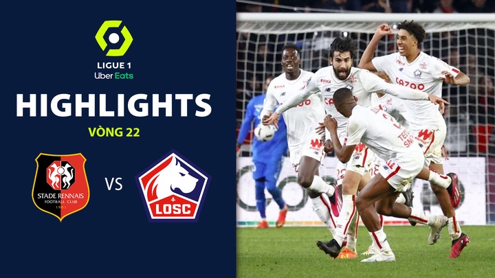 Vòng 22 - Rennes vs Lille