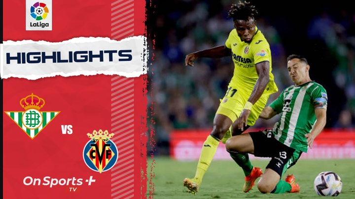 Highlights - La Liga 2022/23 - Vòng 5 - Real Betis - Villarreal