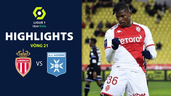Vòng 21 - AS Monaco vs Auxerre
