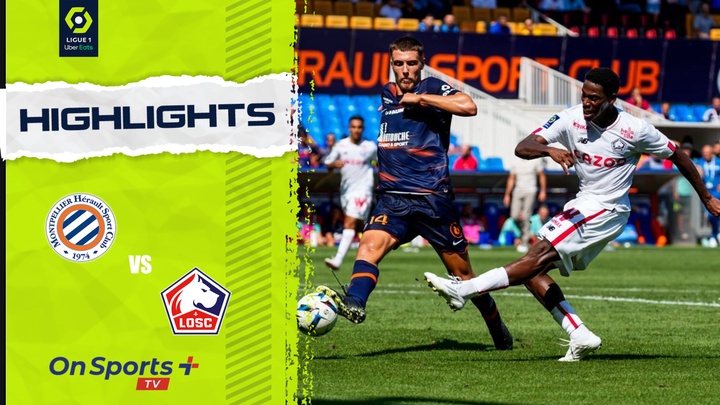 Highlights - Ligue 1 2022/23 - Vòng 6 - Montpellier vs Lille