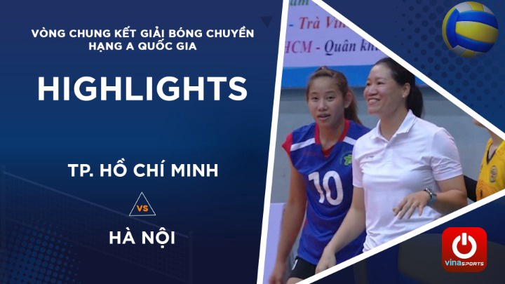 Highlights - Giải BC Hạng A Quốc Gia 2022 - Bảng C Nữ - TP Hồ Chí Minh vs Hà Nội