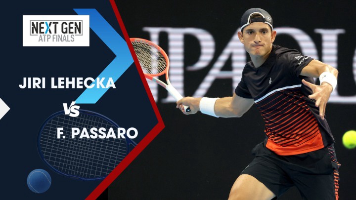 Highlights - Next Gen ATP Finals 2022 - Bảng Xanh - Jiri Lehecka - Francesco Passaro