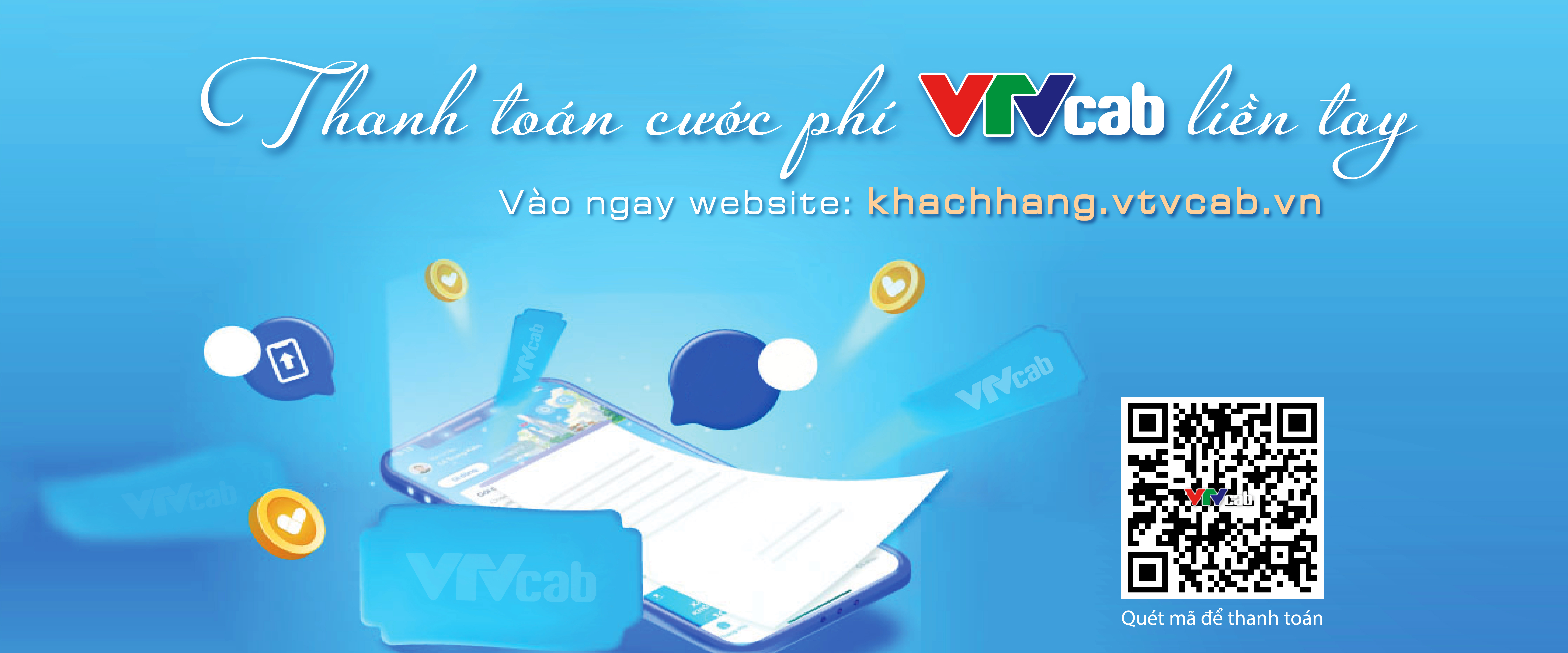 Thanh toán online trên VTVcab